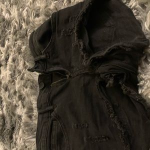 Cute small black shorts